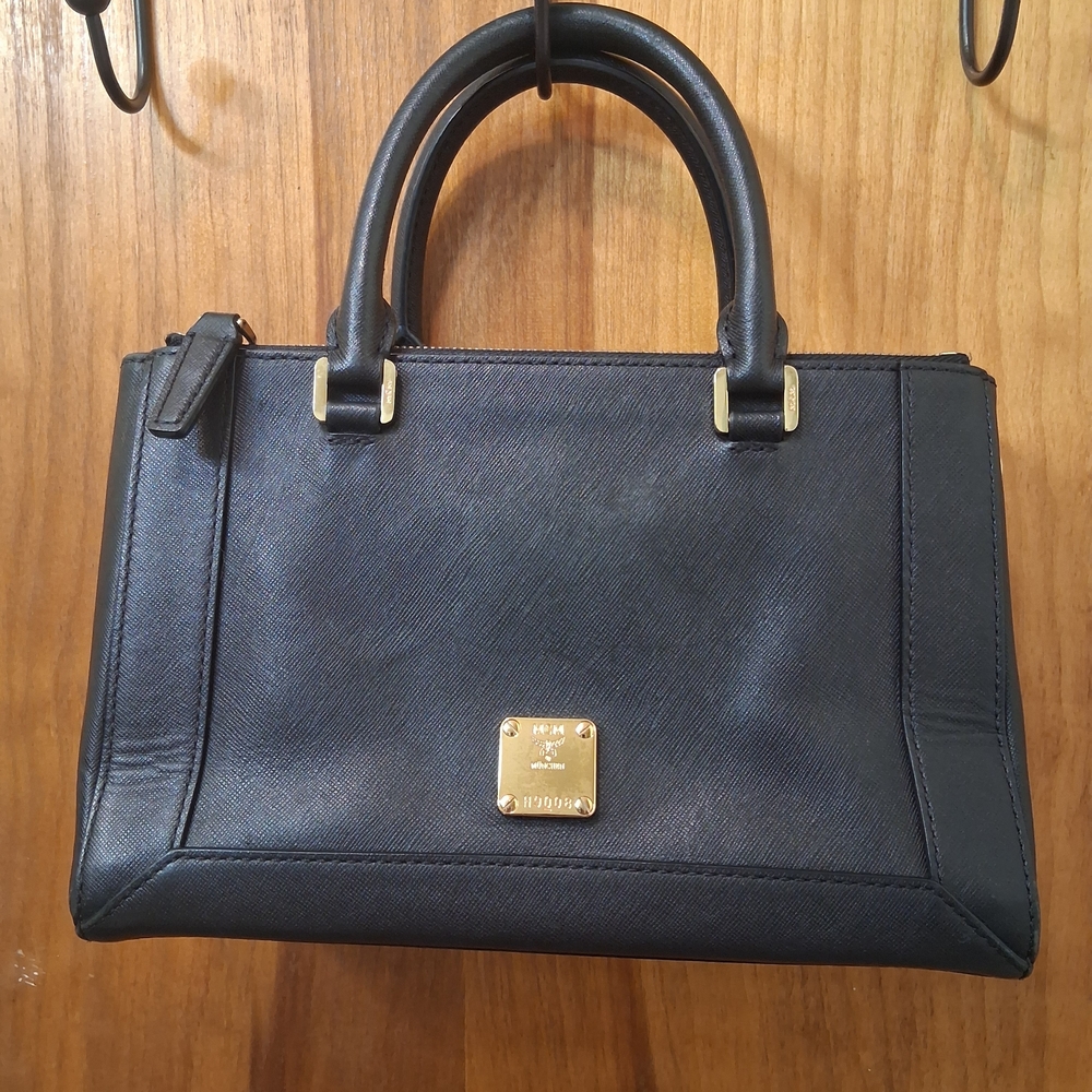 MCM Two Way Small Satchel